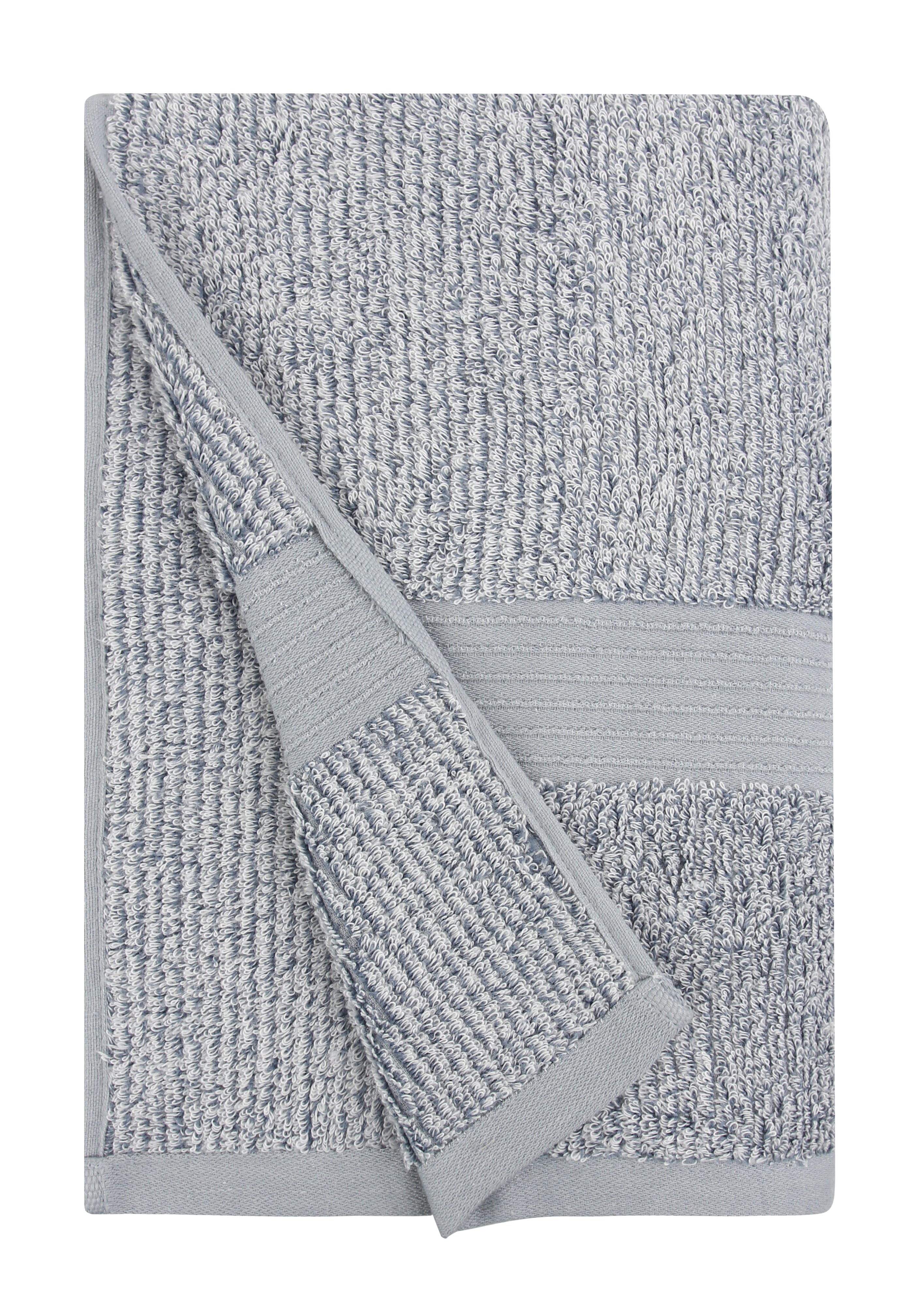 Farberware By Everplush Ribbed Plush Towel -6 PC Towel Set