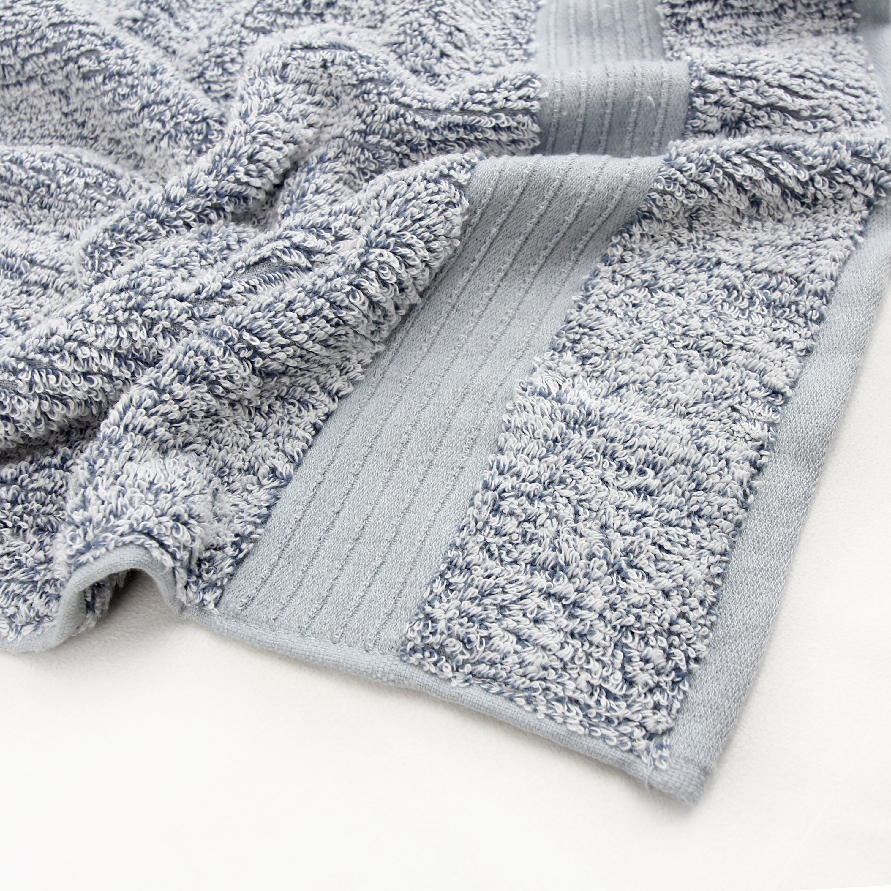 Farberware By Everplush Ribbed Plush Towel -6 PC Towel Set