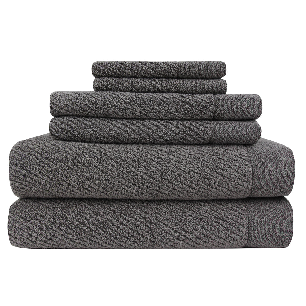 Tailored Bath Towel, 6 PC