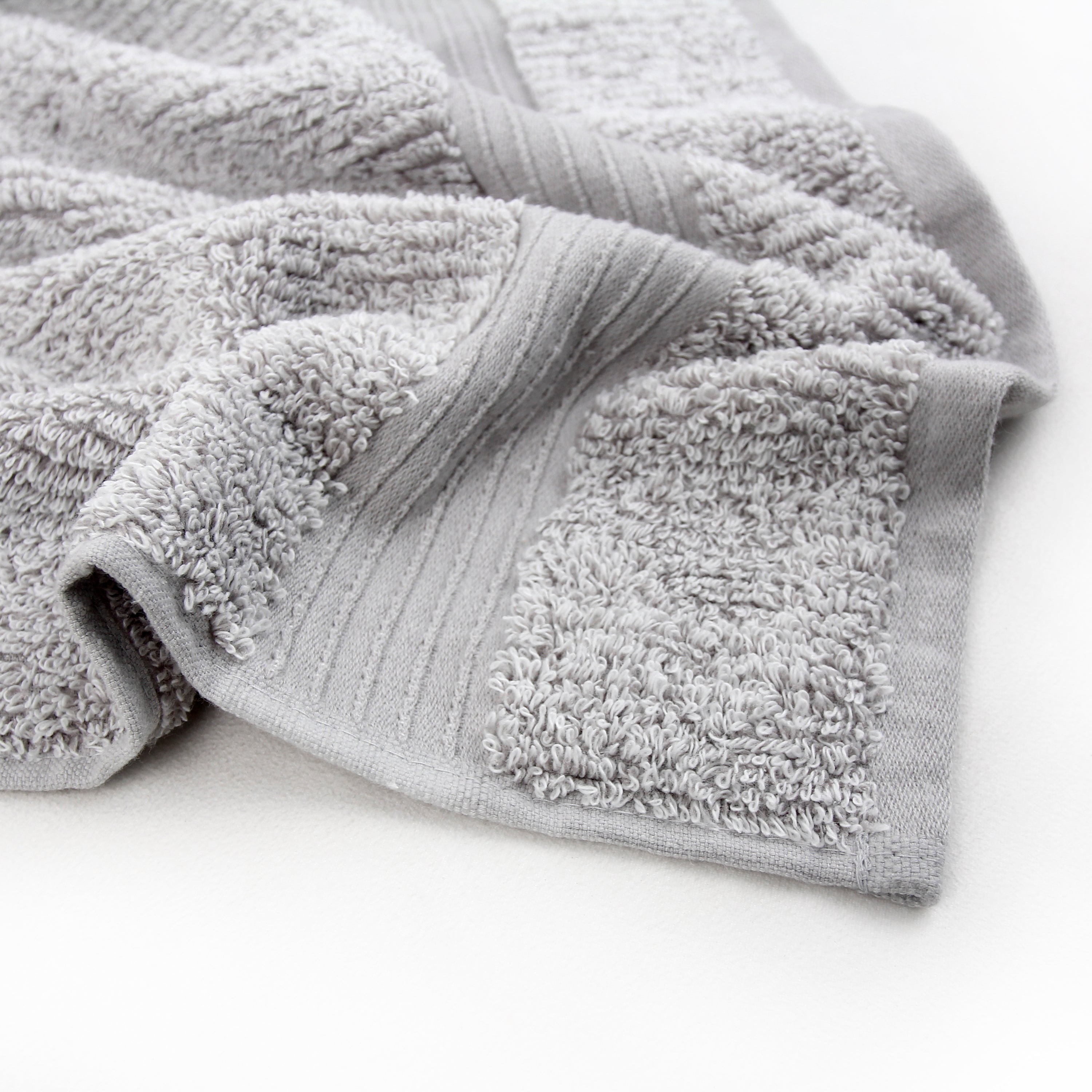Farberware By Everplush Ribbed Plush Towel -6 PC Towel Set
