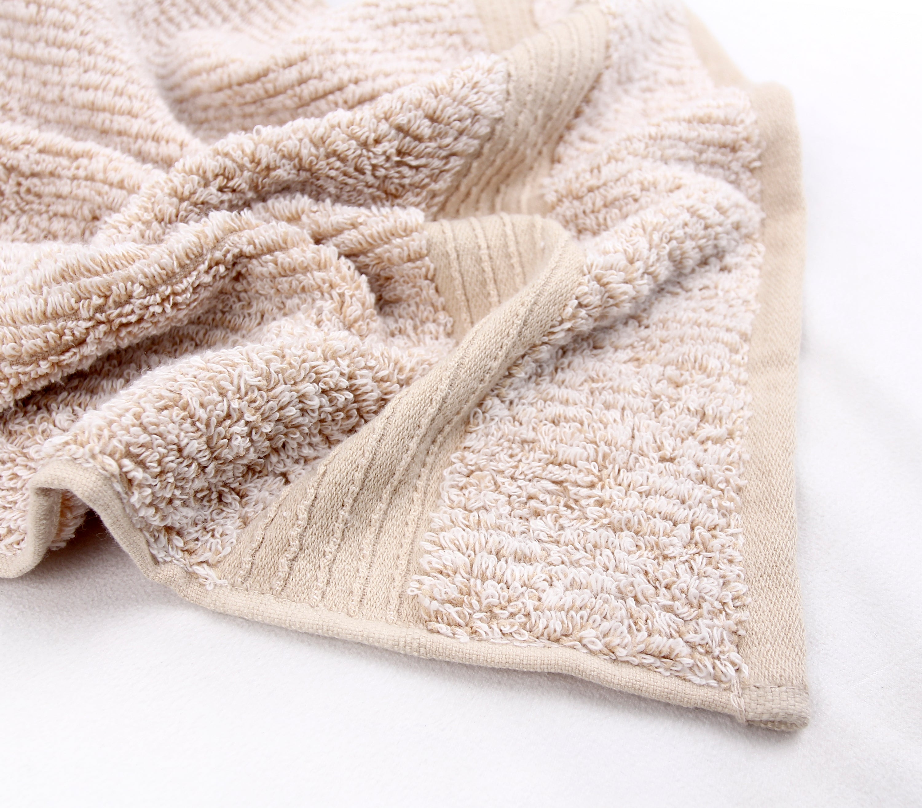 Farberware By Everplush Ribbed Plush Towel -6 PC Towel Set