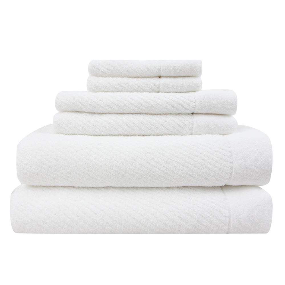 Tailored Bath Towel, 6 PC